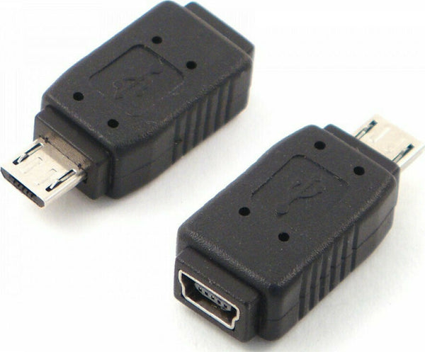 De Tech micro USB male - mini USB female (17134)