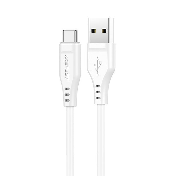 Acefast C3-04 USB 2.0 Cable USB-C male - USB-A male Λευκό 1.2m
