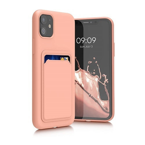 Forcell Back Cover Σιλικόνης Κοραλί (iPhone 13)