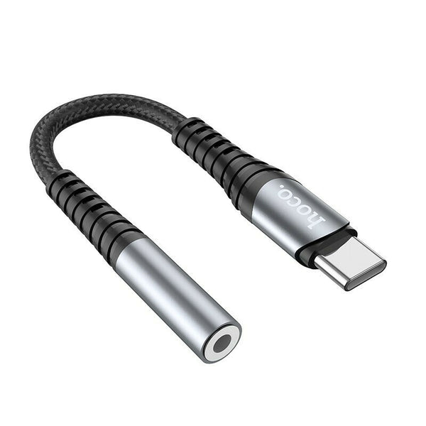 HOCO adaptor AUX USB to Jack 3,5mm (female) Spirit LS37 black