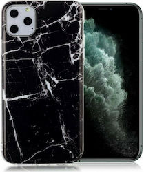 Wozinsky Marble Back Cover Σιλικόνης Μαύρο (iPhone 11 Pro)